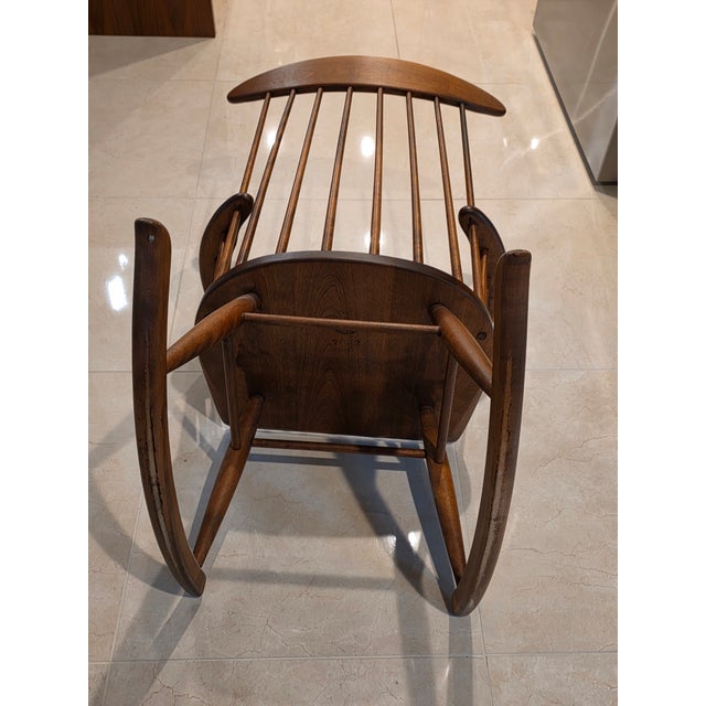 1960s 1950 Russell Wright for Conant Ball Rocking Chair For Sale - Image 5 of 6