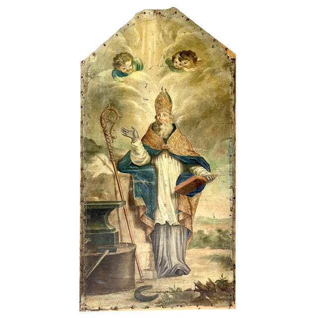 Saint Eligius, 1790, Large Oil on Canvas For Sale