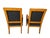 Antique 19th C Biedermeier Armchairs in Walnut & Black Boucle - A Pair For Sale In Los Angeles - Image 6 of 11