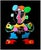 Message us to inquire about custom framing options! (Included for free with every purchase) The artwork here, "Cubist...