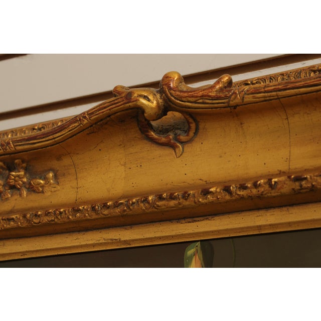 Artist Signed Framed Floral Still Life Oil Painting on Canvas For Sale - Image 9 of 14