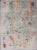Mid Century Modern Rug With Abstract Design in Light Gray and Multi Colors For Sale In Atlanta - Image 6 of 6