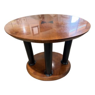 Lane Mahogany Inlay Side Table For Sale