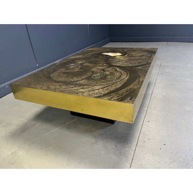 Vintage Coffee Table by Felix De Boussy, Belgium, 1980s For Sale - Image 10 of 11