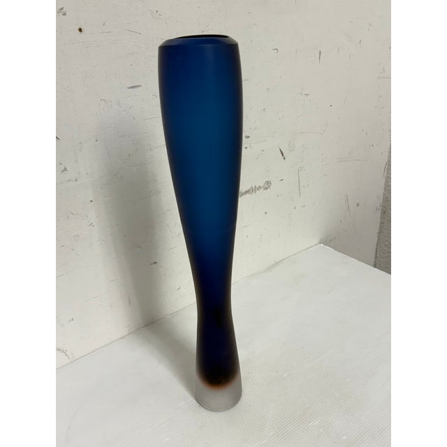 Italian Franco Poli for Arcade Murano Art Glass Vase, Model 27 For Sale - Image 3 of 12