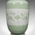 Light Green 1900's Large Antique Flower Bouquet Vase For Sale - Image 8 of 9
