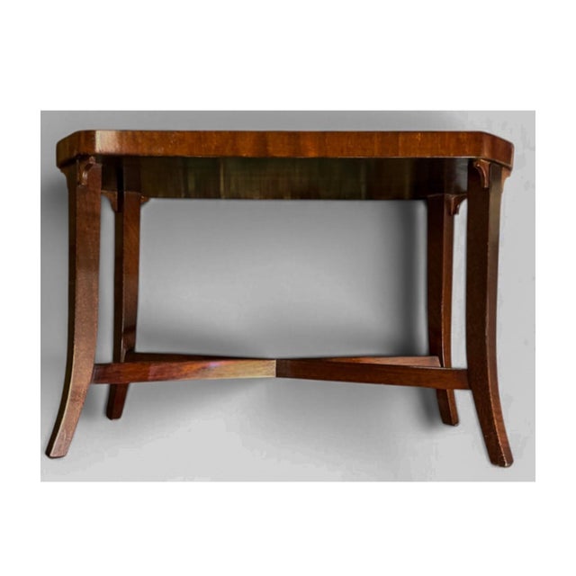 Victorian Victorian English Sheffield Harris & Land Silverplate & Faux Tortoise Tray Table, c.1863 For Sale - Image 3 of 13