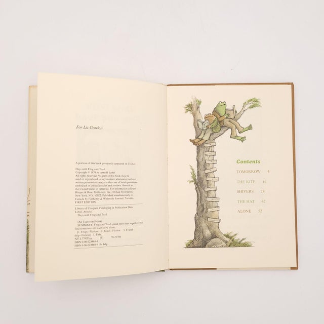 1970s Lobel, "Days With Frog and Toad", First Edition 1979 For Sale - Image 5 of 6