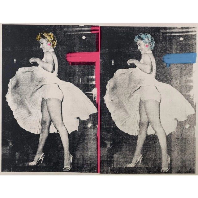 Figurative Marilyn Monroe Painting by Dane Shue For Sale - Image 3 of 3