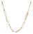 Antique Etched 9k Gold Lingerie Pin Necklace With Pearls For Sale