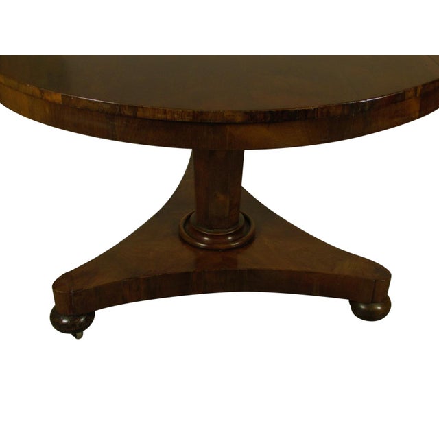 Wood 19th-C. English Rosewood Center Table For Sale - Image 7 of 11