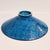 Blue Bitossi Ceramic Pedestal Bowl Blue Rimini Blu 12in Mid Century Italy Pottery MCM For Sale - Image 8 of 11