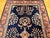 Vintage Persian Sarouk Area Rug, Hand-Knotted Wool, Allover Floral Pattern, Navy & Red, 3x5 For Sale - Image 4 of 11