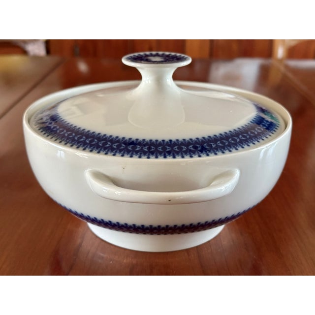 Mid-Century Modern 1960's McM, Lisette by Thomas, Germany, Round Covered Vegetable Dish, Terrine For Sale - Image 3 of 15