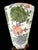 This Vintage Green Pink Lotus Blossom Chinoiserie Lilly Pad Lamp is a large, multicolor table lamp with an Asian design...