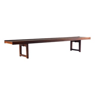 Krobo Bench by Torbjørn Afdal for Mellemstrands Trevareindustri, Norway, 1960s For Sale