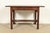 Mission Gustav Stickley Antique Mission Oak Arts & Crafts Writing Desk or Library Table, Newly Refinished For Sale - Image 3 of 14