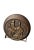 Metal Bronze Bas-Relief Medallion Sculpture For Sale - Image 7 of 7