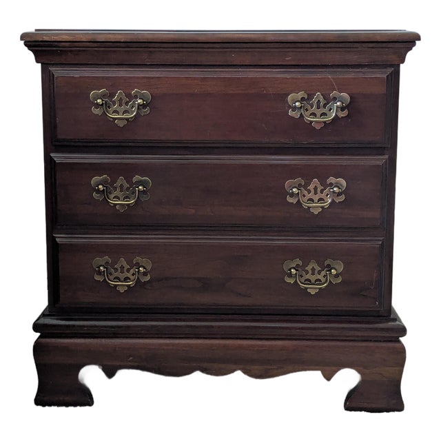 Chippendale Style Nightstand For Sale