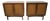 Walnut Caned Nightstand Chests in the Style of Widdicomb For Sale