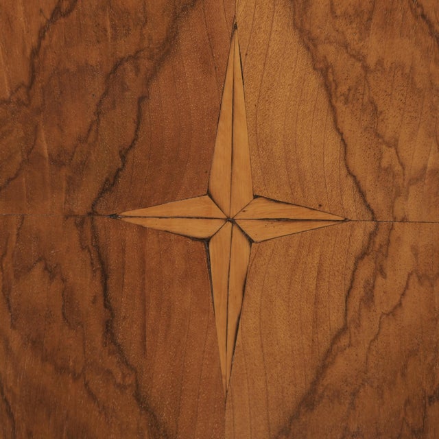 Hallway Cabinet in Walnut and Nut Rootwood, 1780s For Sale - Image 6 of 13