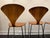 Wood Walnut Barstools With Metal Legs (Set of 4, Cherner Company) For Sale - Image 7 of 17