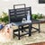 Belamy Outdoor Transformer Bench in Dark Slate Grey For Sale - Image 10 of 10