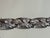 Metal 1920s Art Deco 935 Silver Panel Bracelet With Marquise Style Glass Stones For Sale - Image 7 of 13