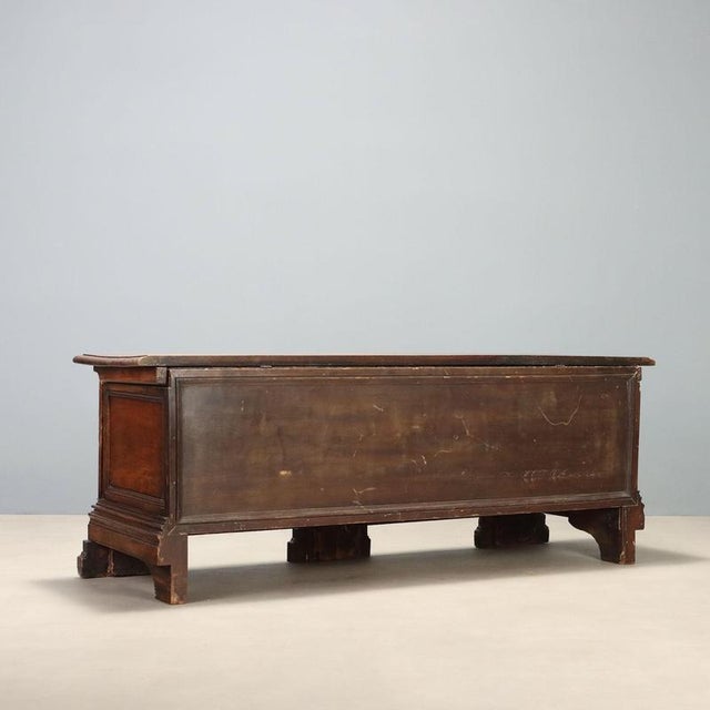 18th Century Baroque Walnut Chest For Sale - Image 11 of 13