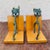 Art Deco Mid Century Bronze Figure Bookends - a Pair For Sale - Image 3 of 12