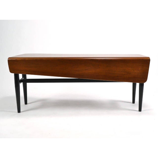 Baker Furniture Company Finn Juhl Drop-Leaf Coffee Table For Sale - Image 4 of 11