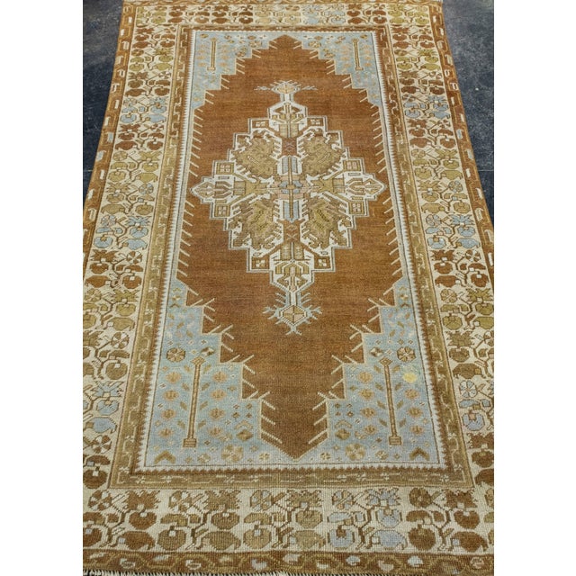 Turkish Vintage Anatolian Rug 3'6" x 6'2" #17949 Explore a curated collection of hallway runners, wool rugs, and handmade...