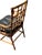 Wood Set of Six Milling Road by Baker Furniture Rattan Dining Chairs For Sale - Image 7 of 14
