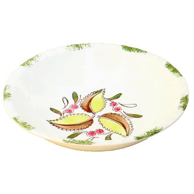 Mid 20th Century 1950s Blue Ridge / Southern Potteries Sunny Spray Dinnerware, 6+ Place Settings / Serving 25 Pieces For Sale - Image 5 of 6