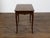 French Louis XV Style 1900s Oak Side Table with Drawer and Scalloped Apron For Sale In Atlanta - Image 6 of 12