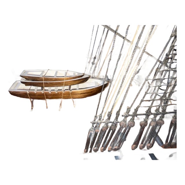 Large Model of the USS Constitution For Sale