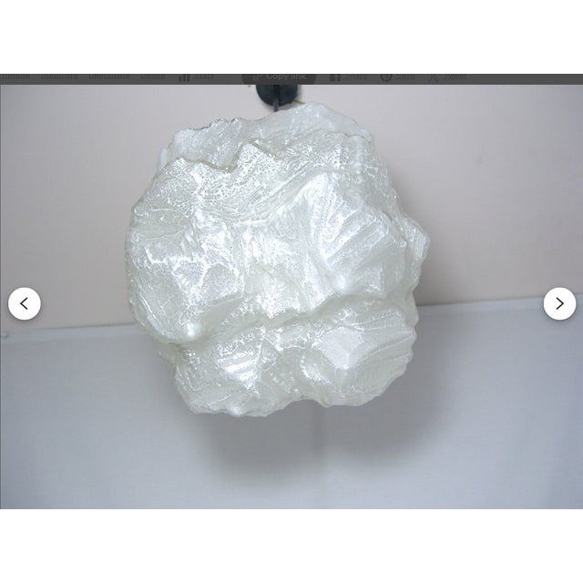 Mid-Century Modern Murano Glass Pendant Light from Peill & Putzler For Sale - Image 3 of 10