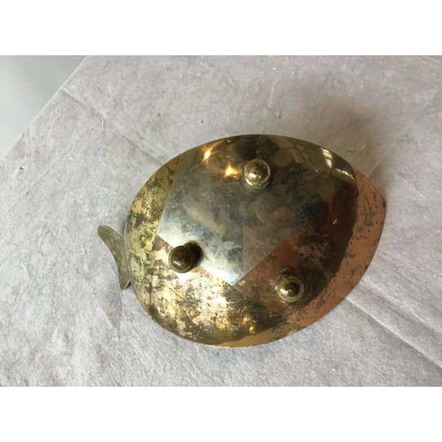 Metales Casados Mixed Metal Fish Bowl For Sale - Image 9 of 11