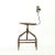 This chair was originally used as a factory chair in Czechoslovakia. It stands strong on the metal construction and...