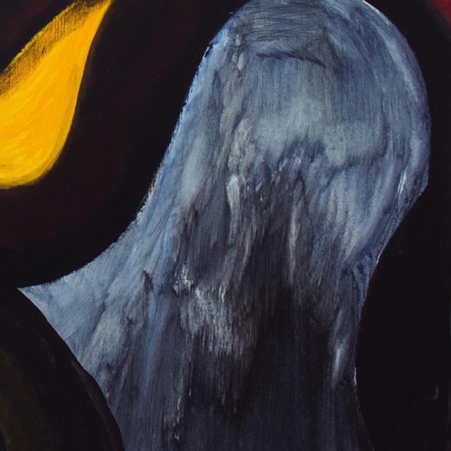 Into — Abstract Expressionist Painting, Acrylic on Canvas, 36 × 48 In, Horizontal Format For Sale In Chicago - Image 6 of 6