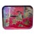 19th C French Red Lacquer Tray With Japanese Samurai Motif For Sale