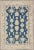 Mid 20th Century Vintage Turkish Oushak Rug With All-Over Design in Royal Blue and Ivory For Sale - Image 12 of 12