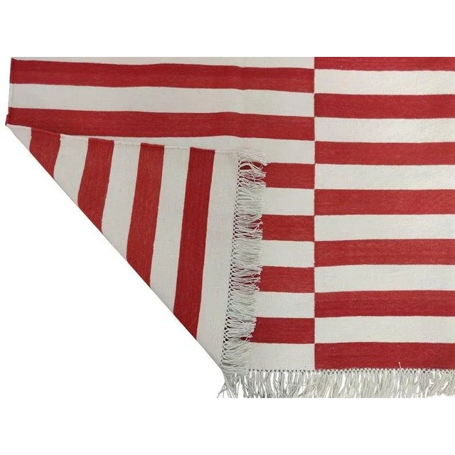 Boho Chic Svea Rug, 6x9, Red For Sale - Image 3 of 5