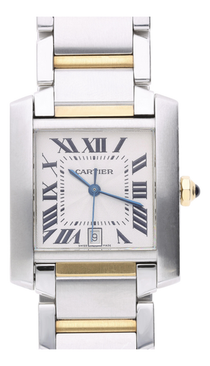 Cartier Tank Francaise Large 28mm Two Tone Automatic Date Watch