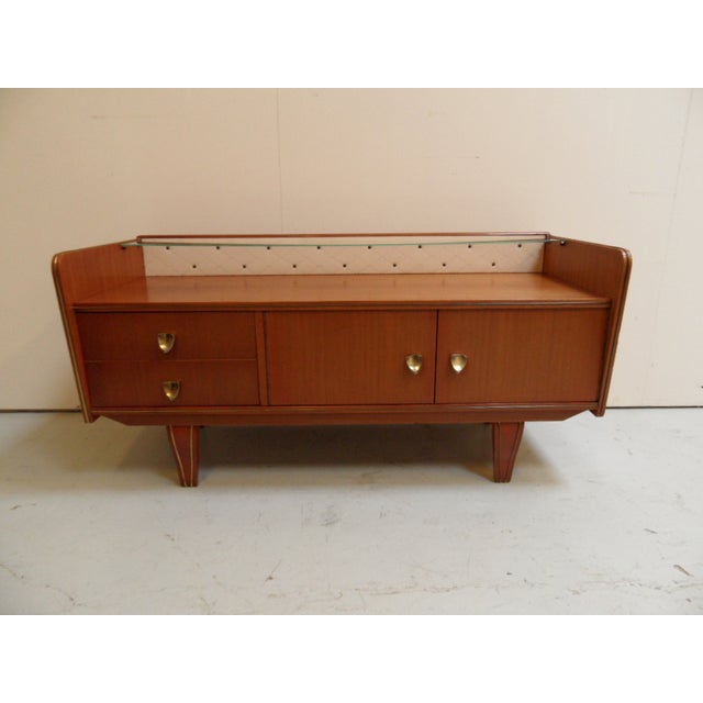 Mid-Century Modern Teak Sideboard, 1950s For Sale - Image 13 of 13