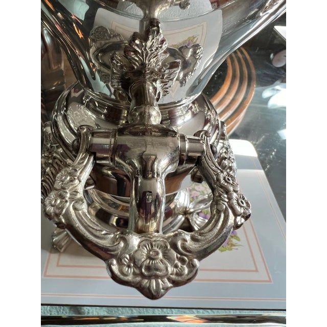 Early 20th Century Silverplate Samovar, Coffee Urn For Sale - Image 4 of 9