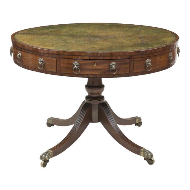 Regency Drum Table, circa 1810 For Sale