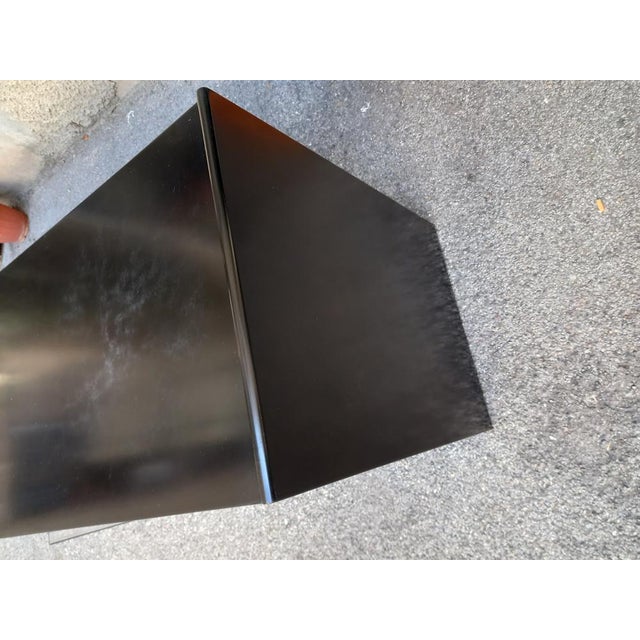 Paint Sideboard in Black Lacquer by Marco Zanuso for Elam, 1970s For Sale - Image 7 of 10