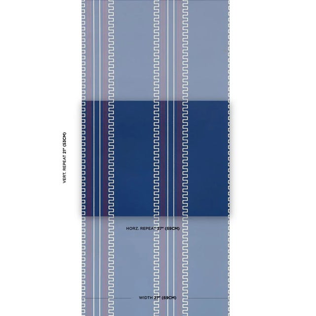 Mary McDonald was inspired by her love of neoclassical and Napoleonic motifs when she created Greco Stripe. Surface...