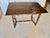 Brown Late 19th Century French Pine Trestle Side Table For Sale - Image 8 of 13